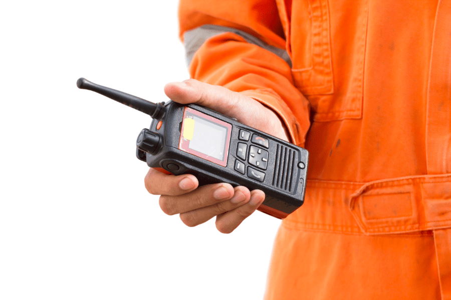 walkie talkies