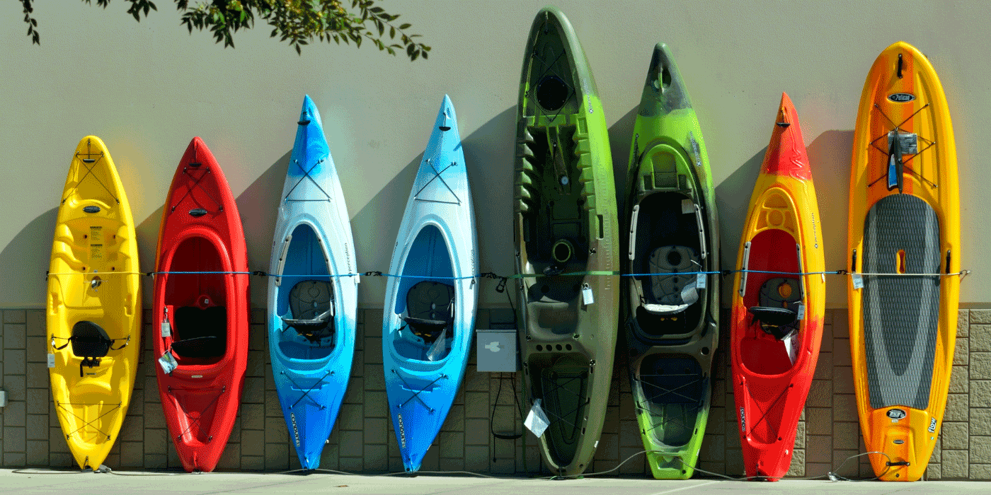 kayaks