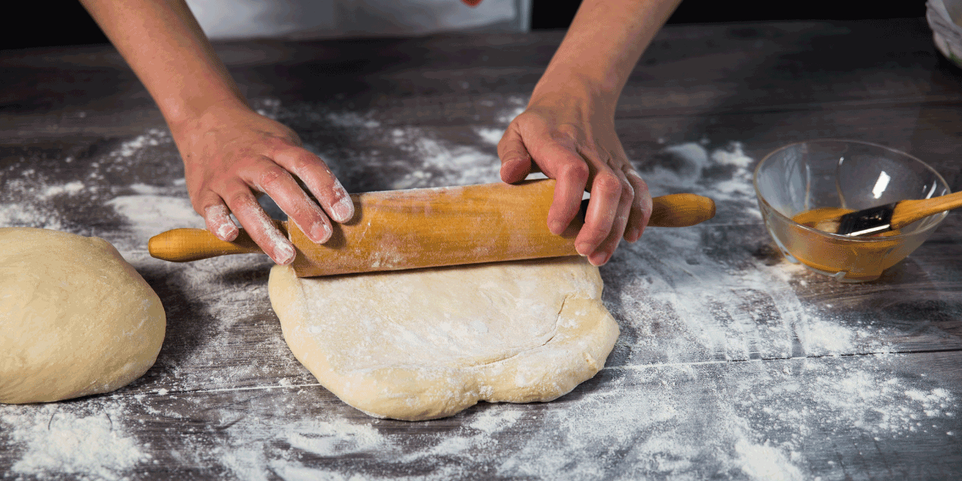 wood rolling pin