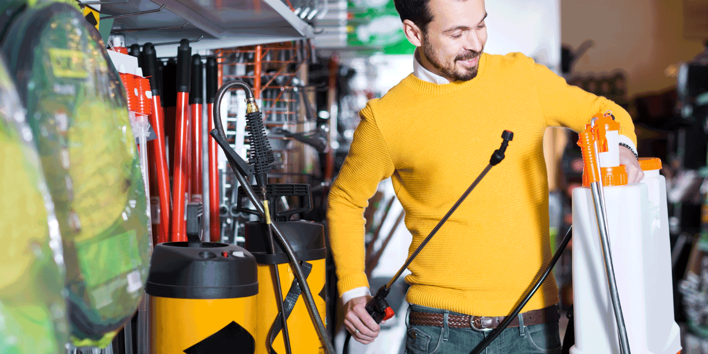 how to clean backpack sprayer