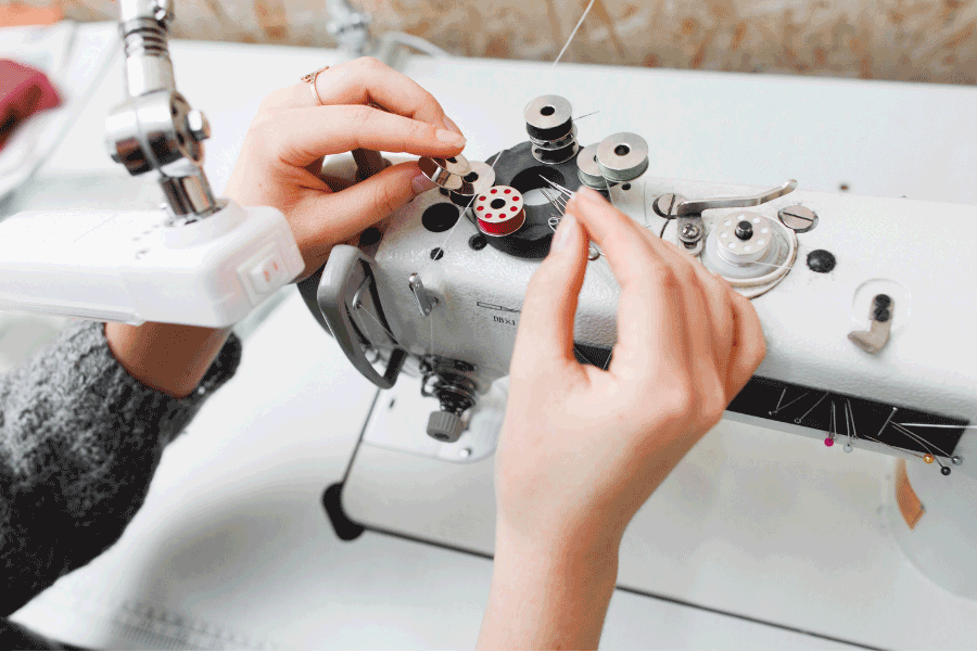 how to load a bobbin