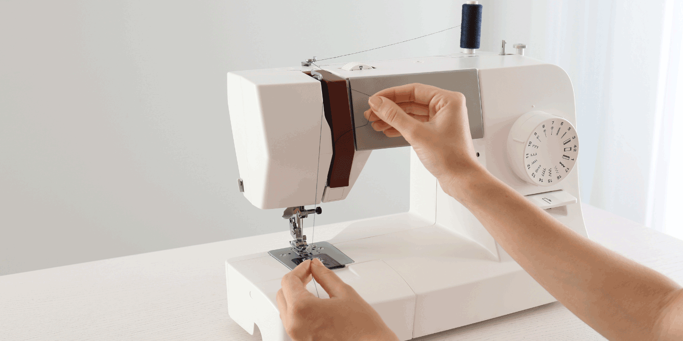 how to thread a singer sewing machine