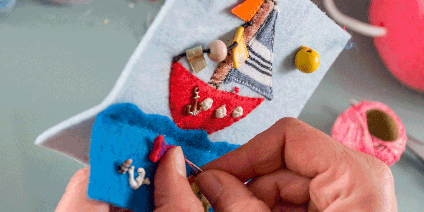 sewing felt