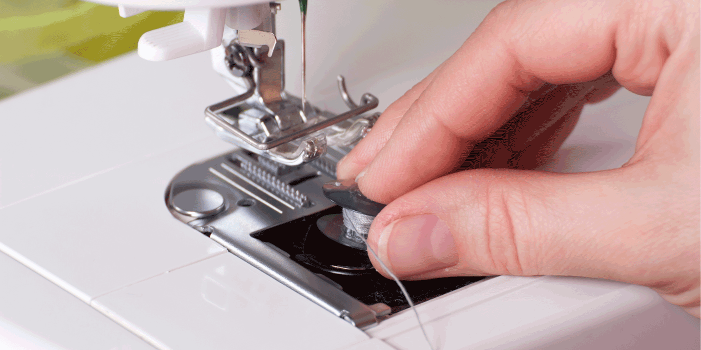 sewing machine needle hits bobbin case
