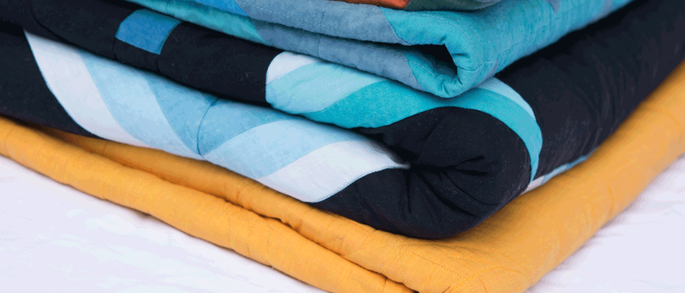 how to display quilts
