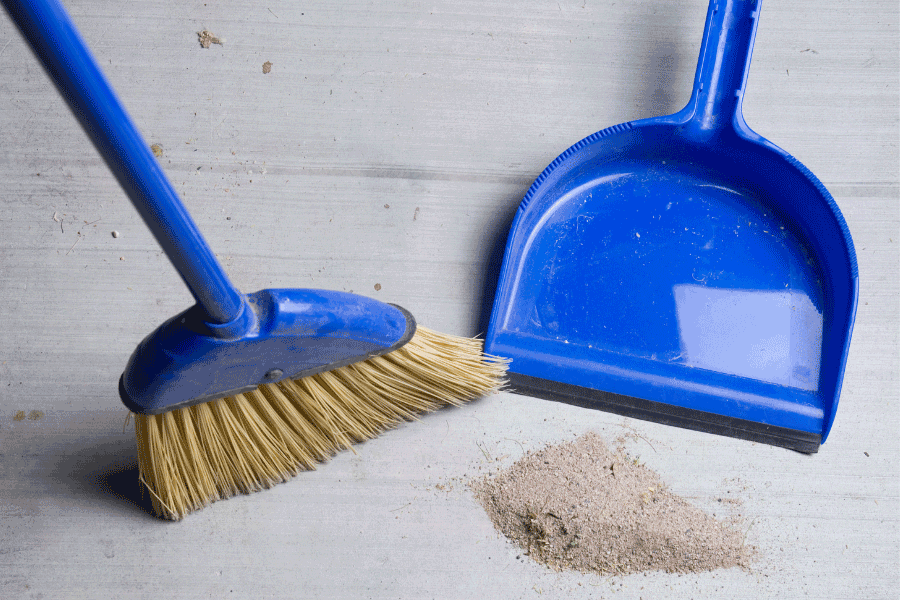 Broom And Dust Pan