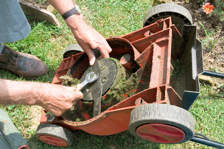 Fixing Lawnmower