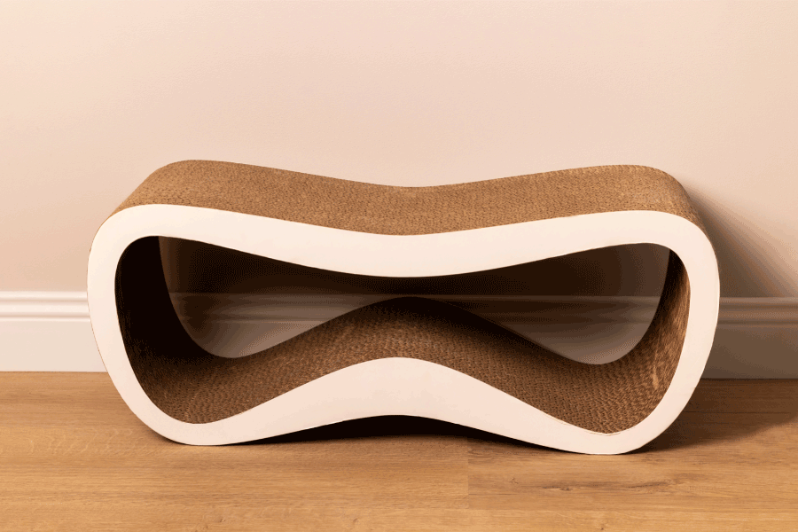 cardboard cat scratcher