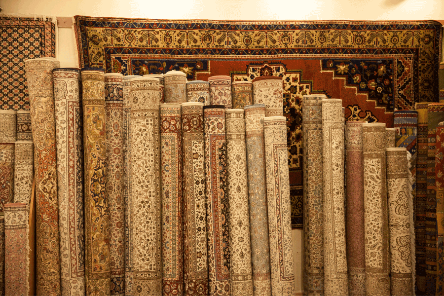 different type of rugs