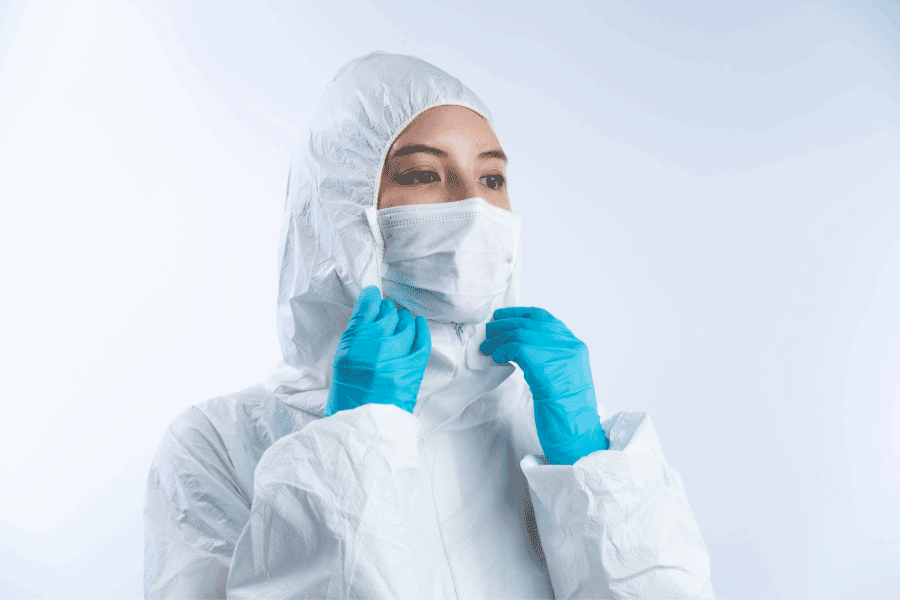 ppe gown