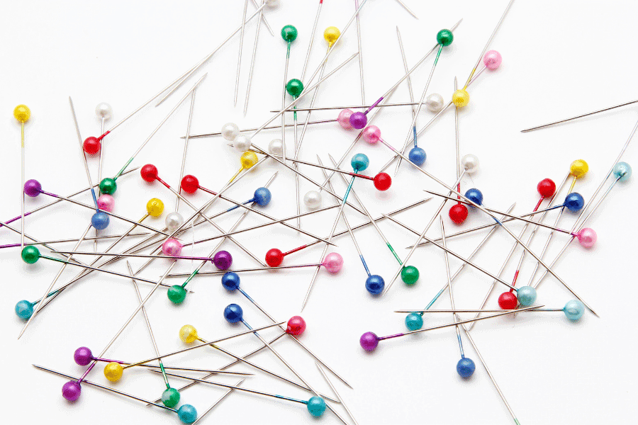 sewing pins