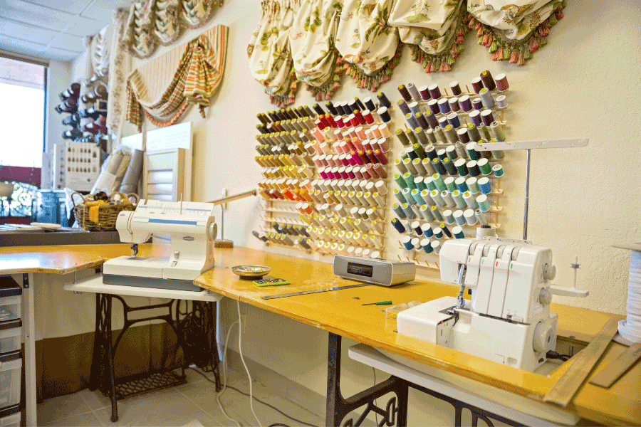 sewing space