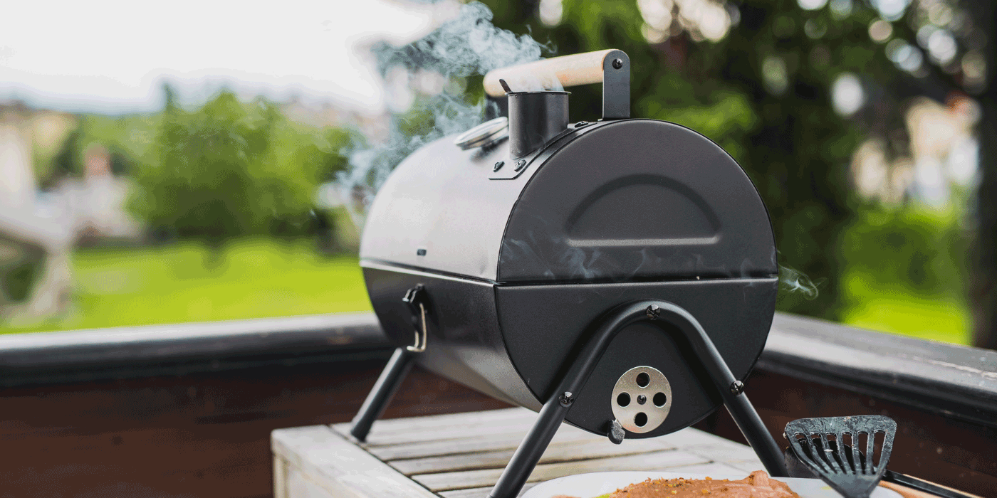 Round Upright Pellet Smoker