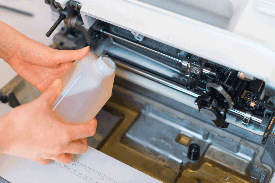 Sewing machine oil