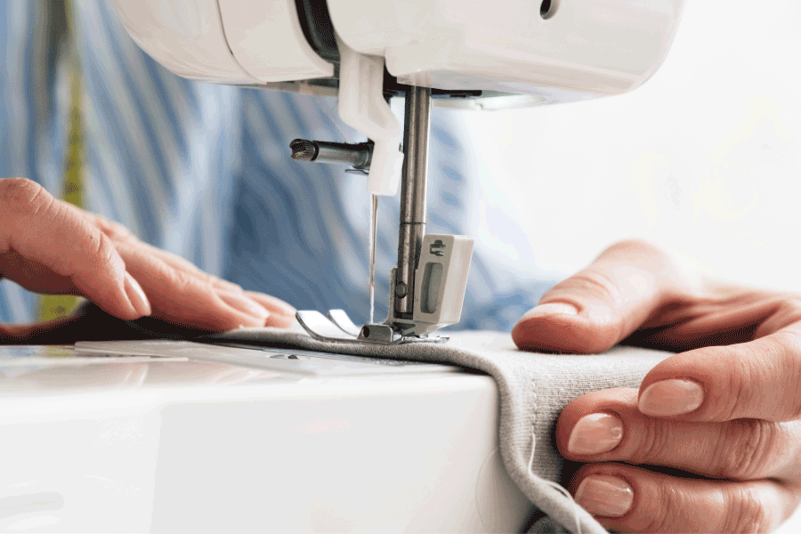 Stitch adjustment buttons