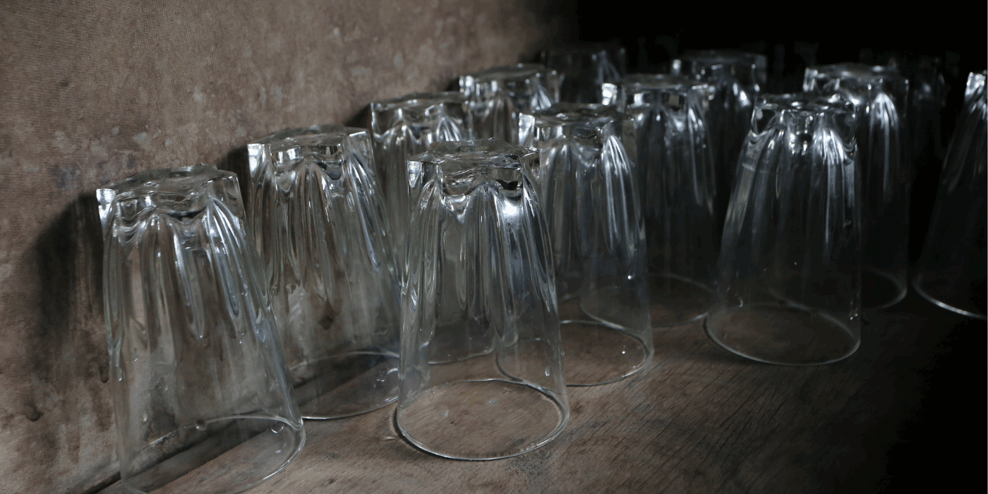 Where to donate old drinking glasses