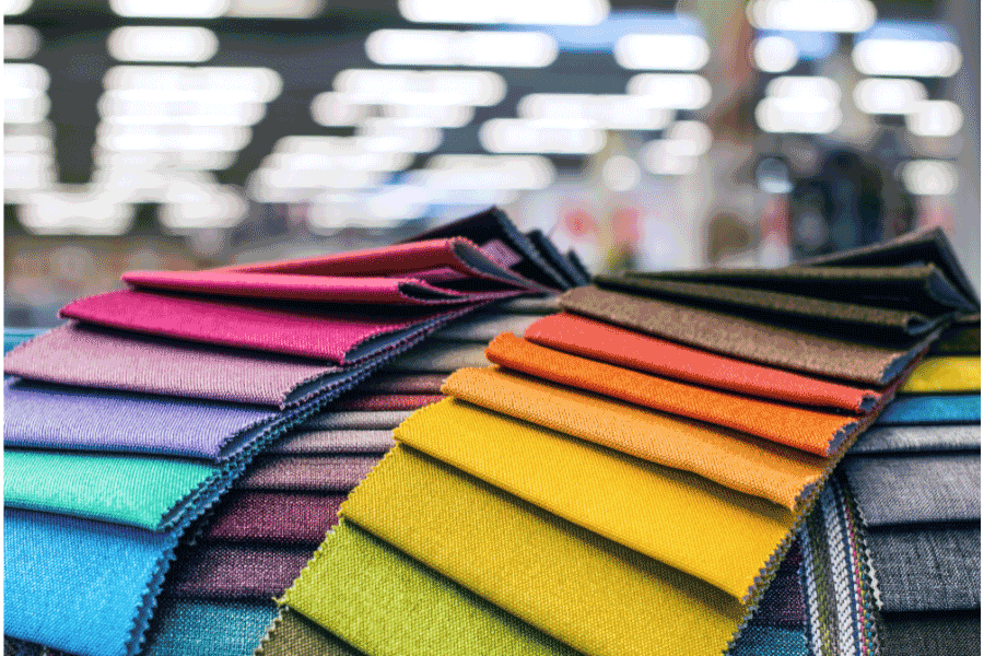 different types of fabrics