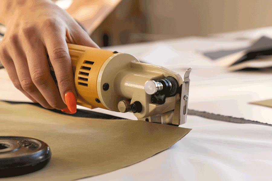 fabric electric rotary cutter