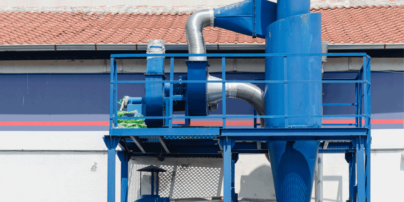 how do you size a cyclone dust collector