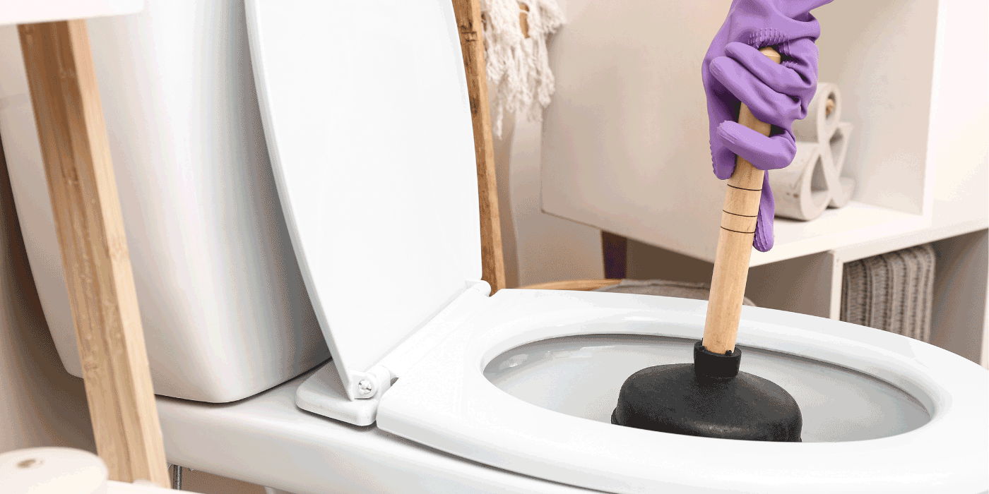 how do you unclog an american standard toilet