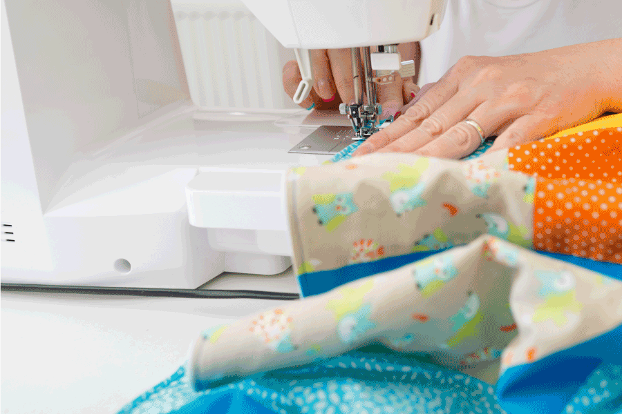 how quilt on machine
