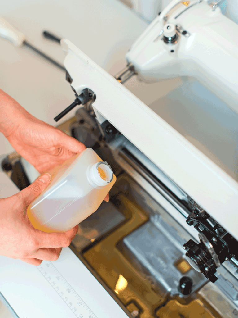 how to oil my sewing machine