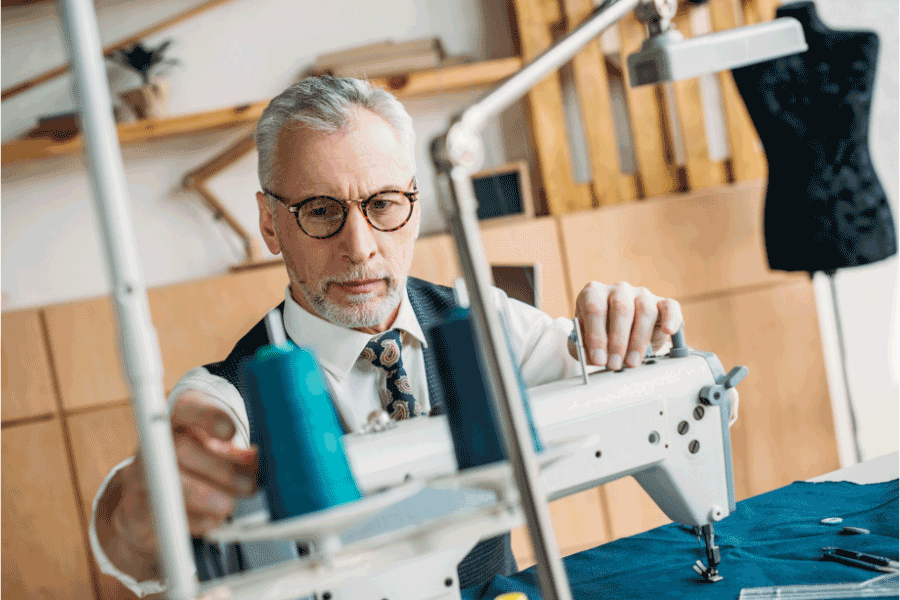 how to use large spool on sewing machine