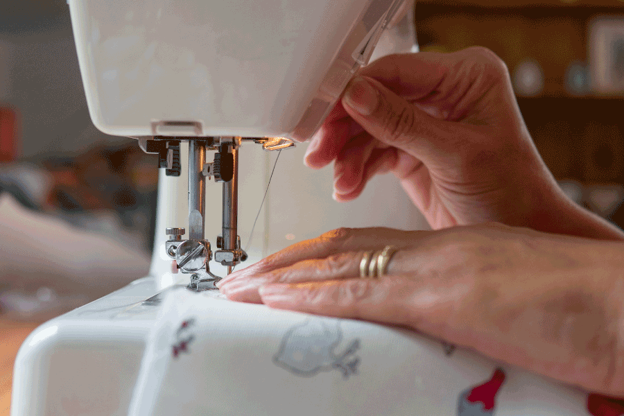 machine skips stitches