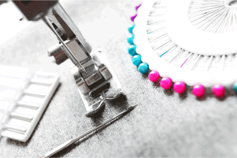 needle broke in sewing machine