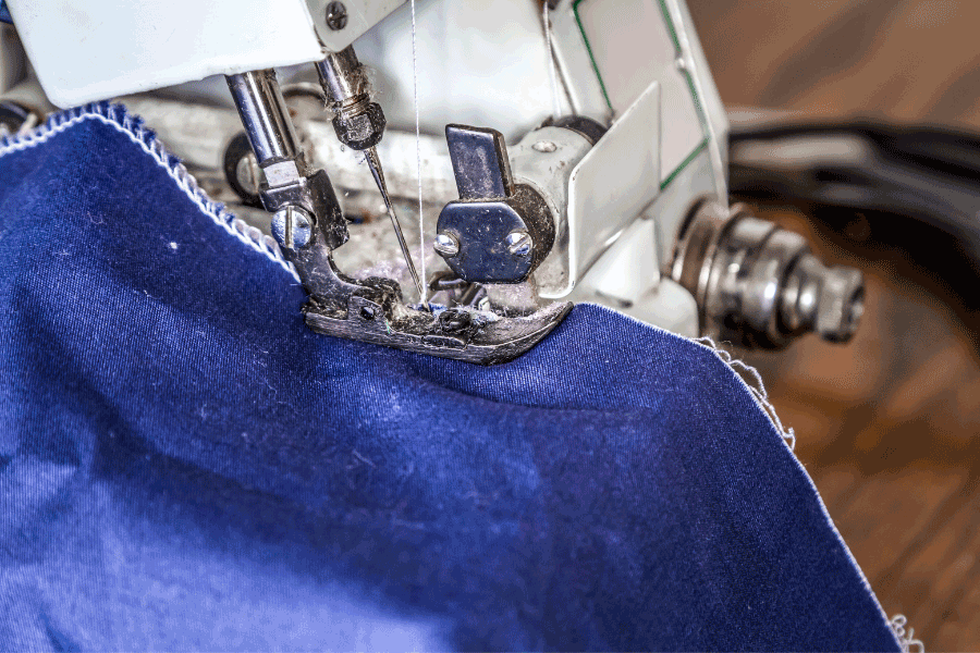 overcast sewing