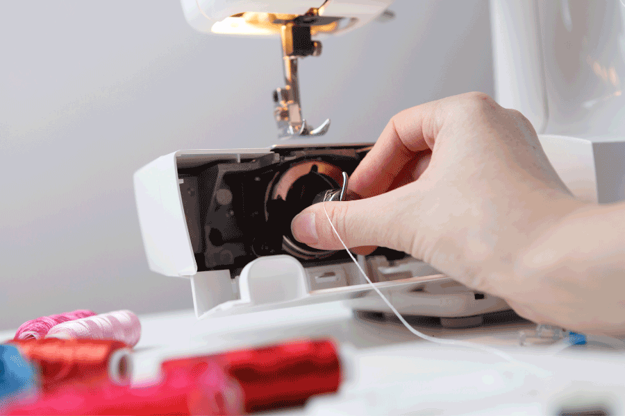 sewing machine not catching bobbin thread