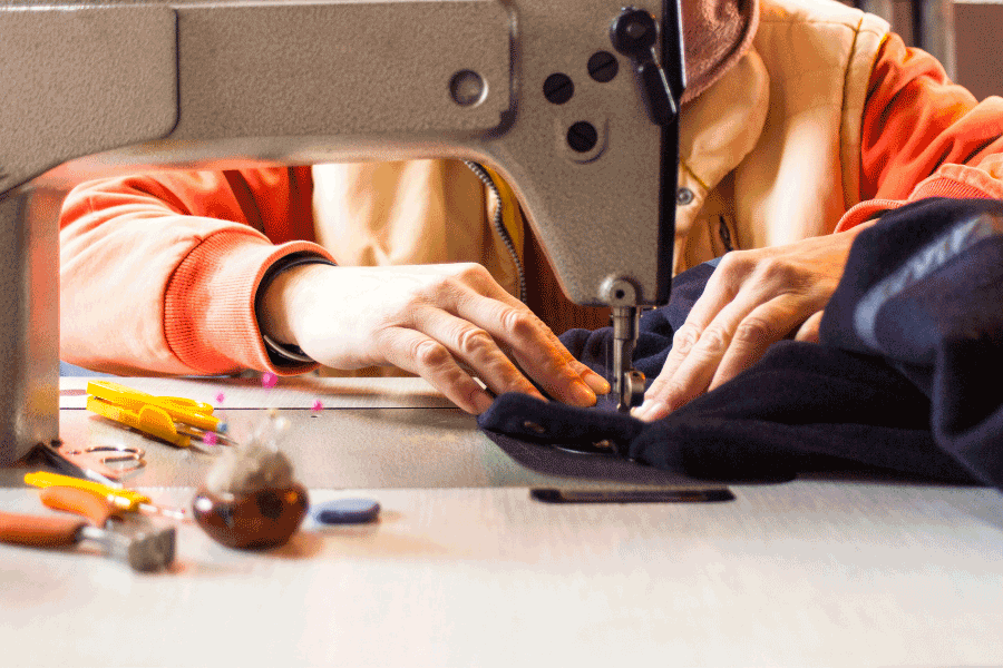 sewing machine stuck