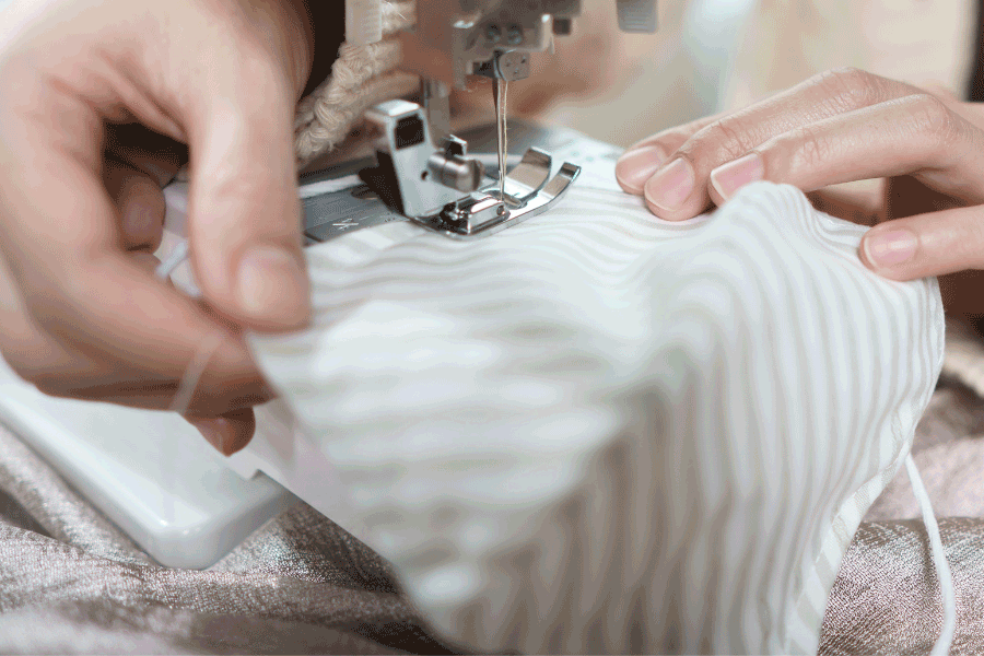 unfreeze a sewing machine