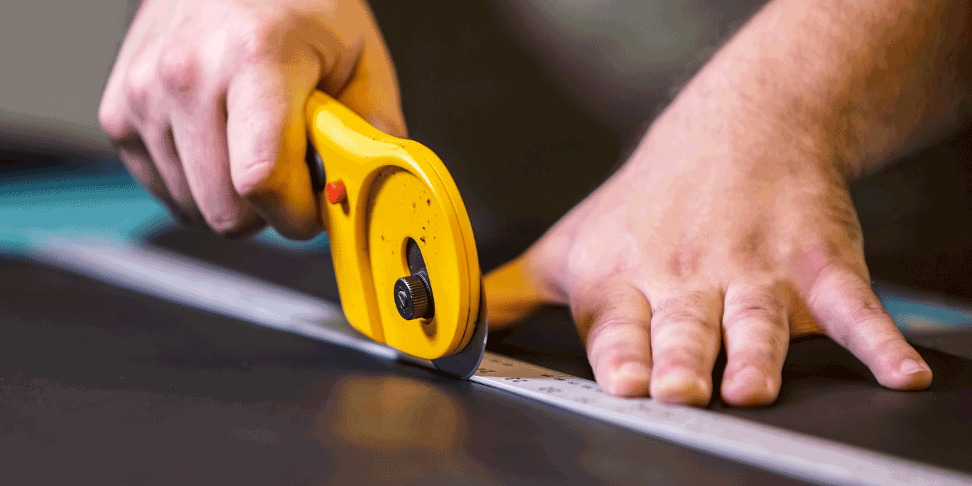 what size rotary cutter is best for fabric