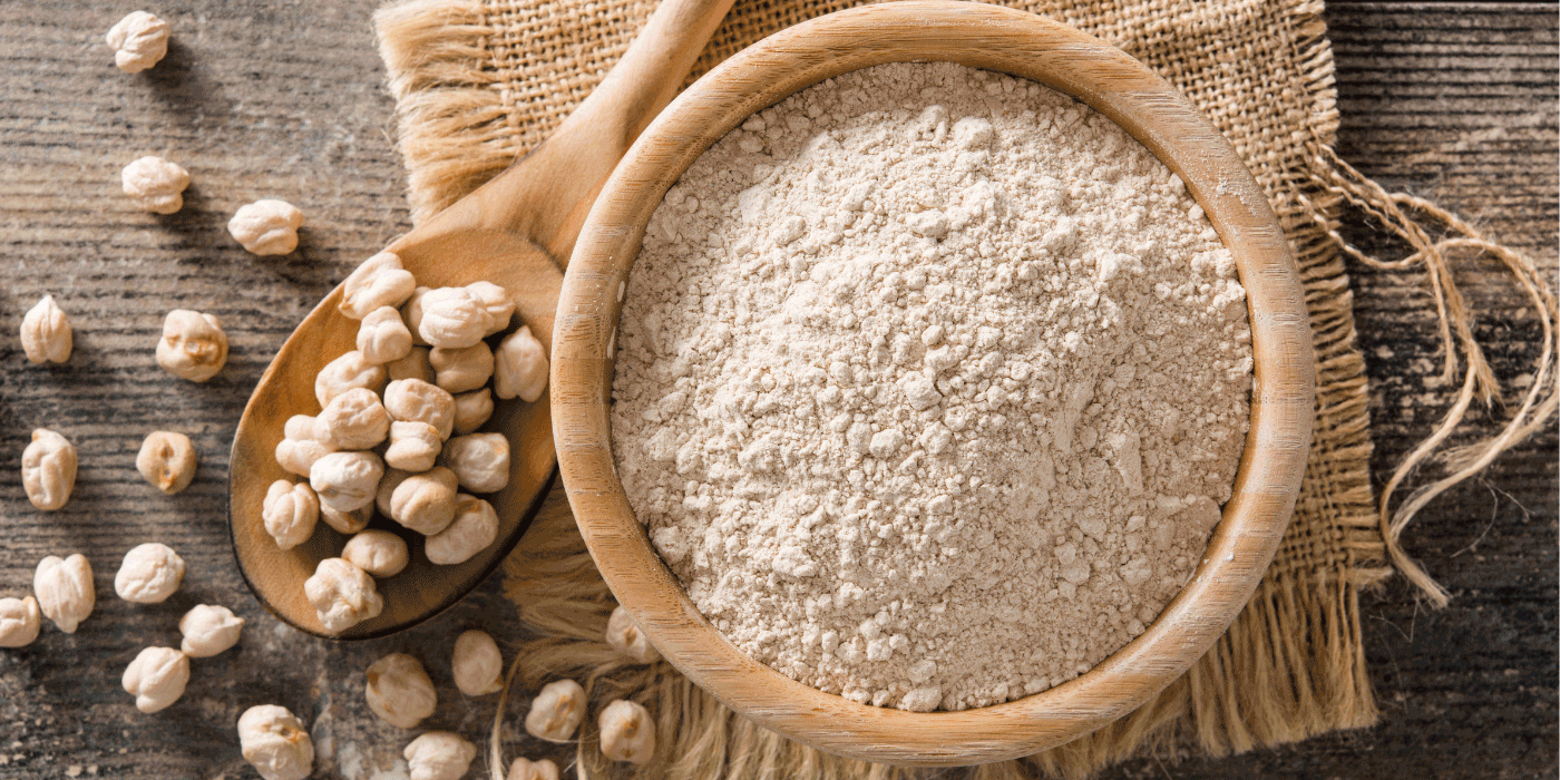 how do you grind chickpeas without a food processor