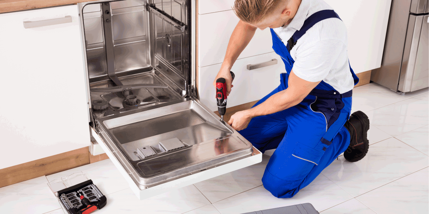 how do you install a dishwasher chopper