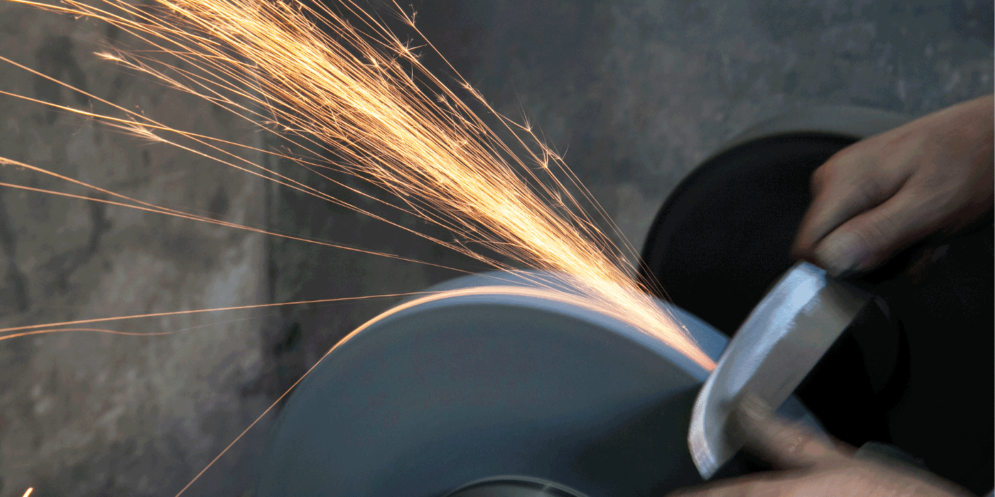 how do you make a damascus knife shine