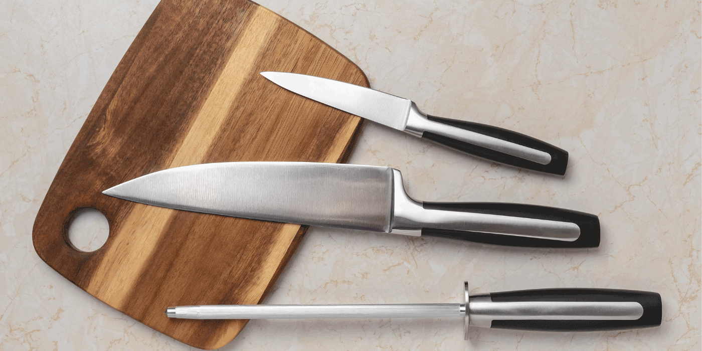 how to clean old stainless steel knife