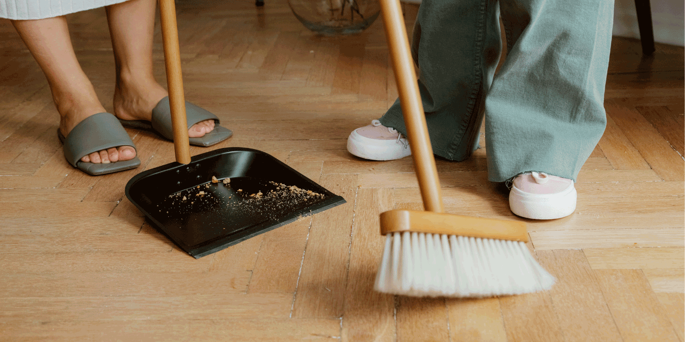 how to fix a broken dustpan