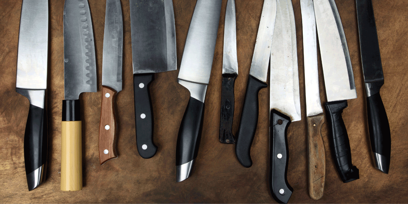 how to fix a loose stainless steel dinner knife handle