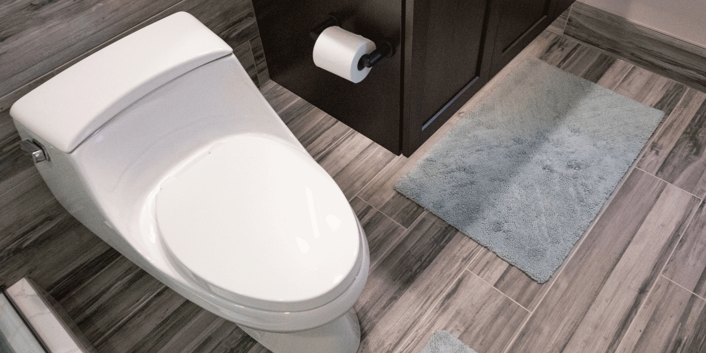 how to install a glacier bay one piece toilet
