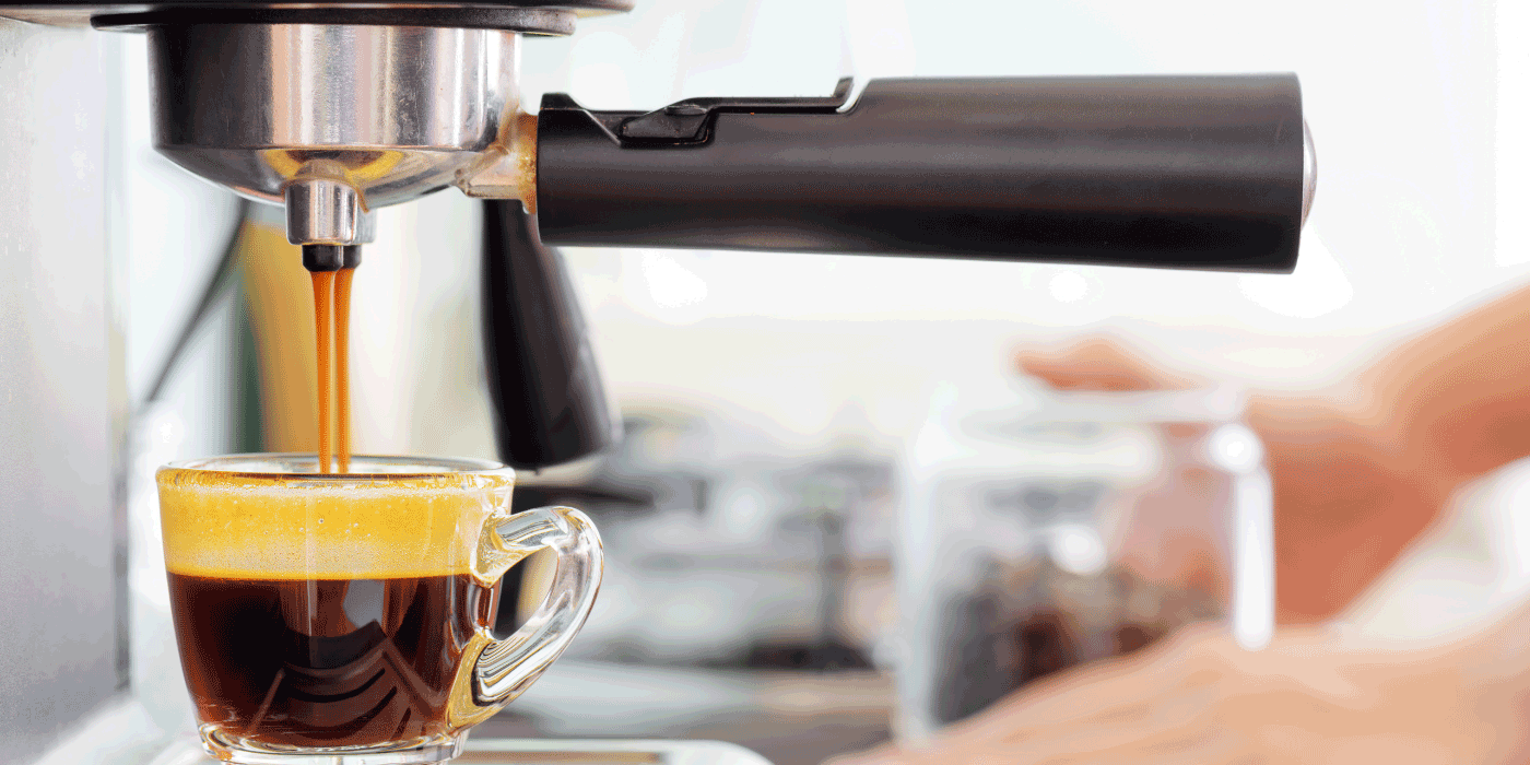 how to make a coffee with an espresso machine