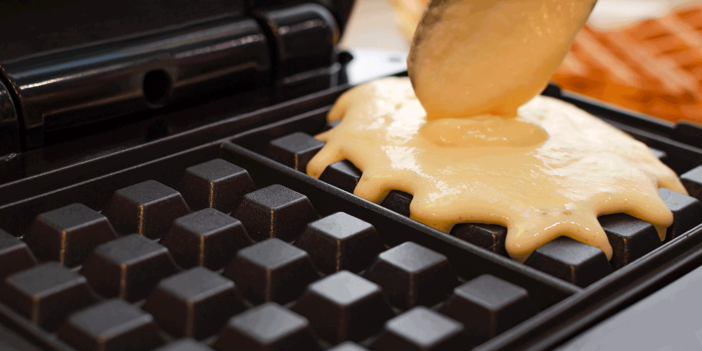 how to make cheese in mini waffle maker