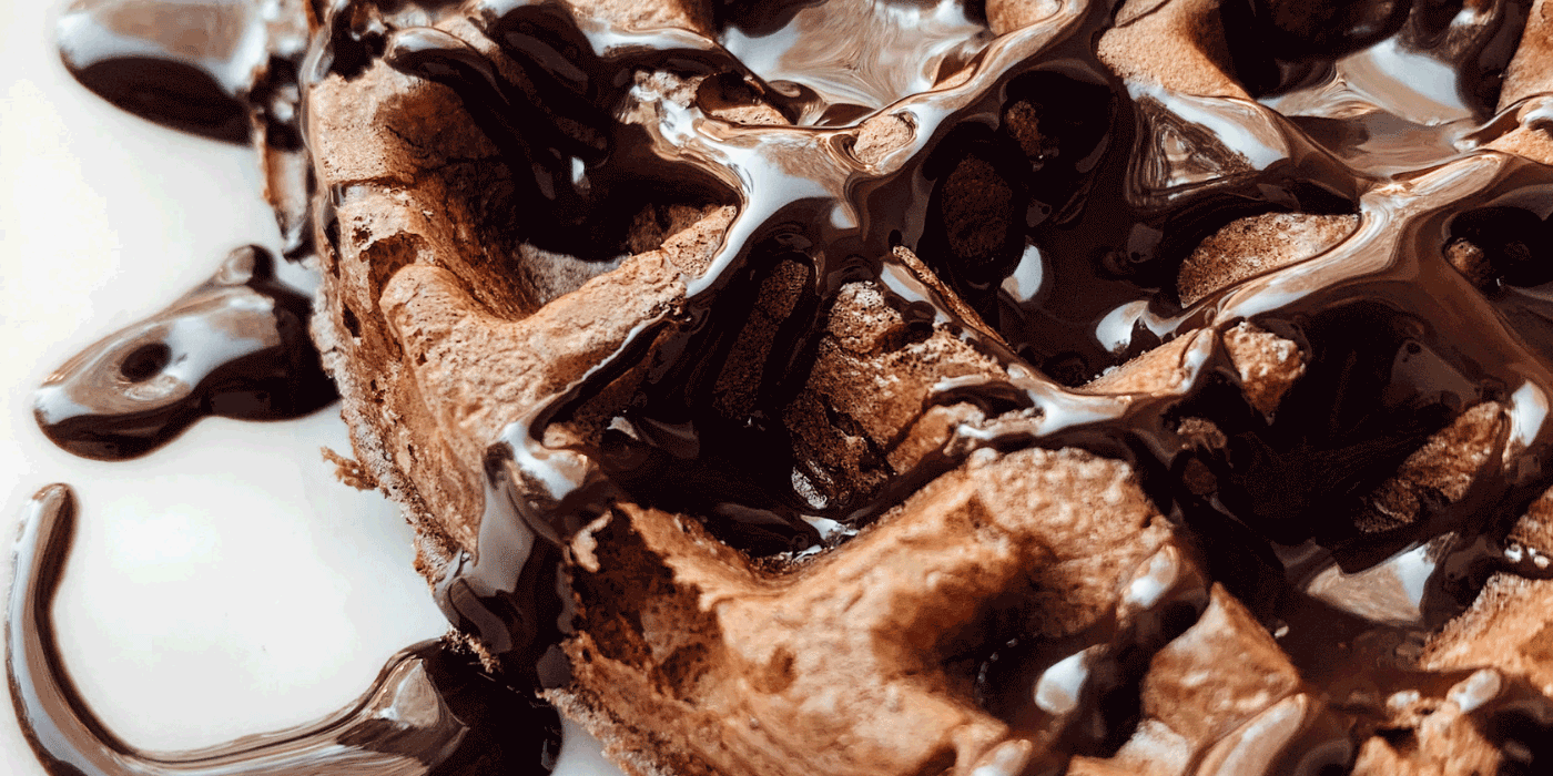 how to make chocolate chip waffles in a waffle maker