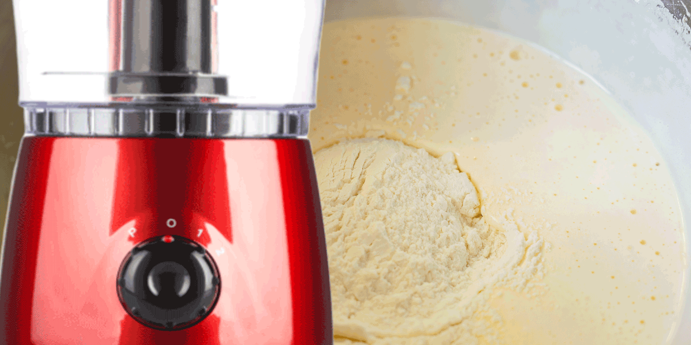 how to mix a cake in a food processor