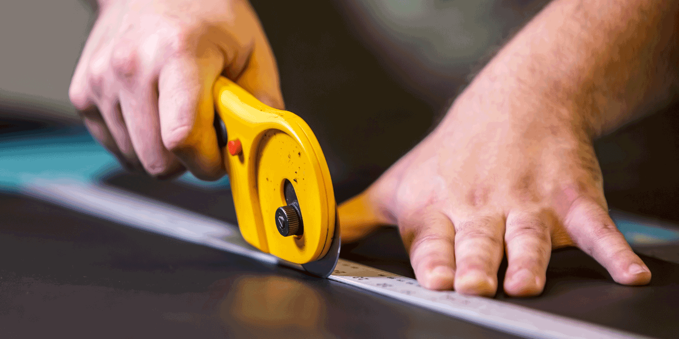 rotary cutter for fabric
