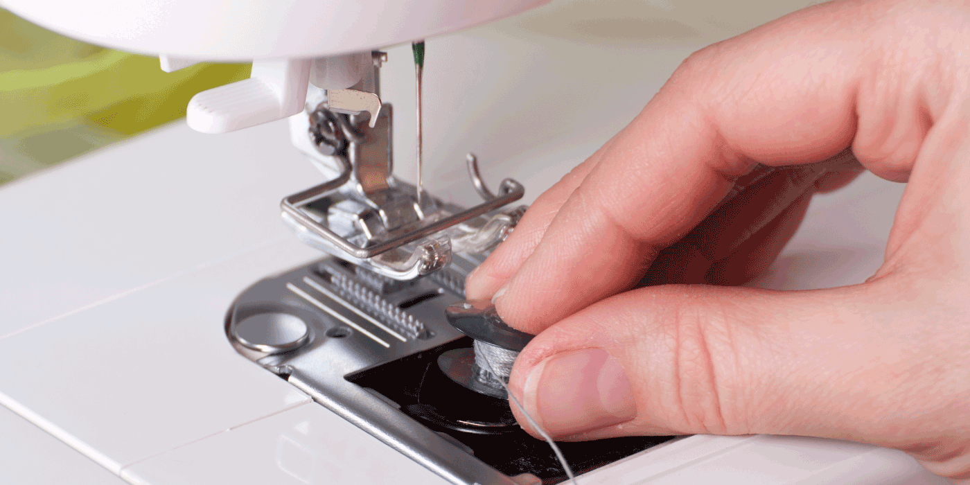 how do you fix the bottom thread on a sewing machine