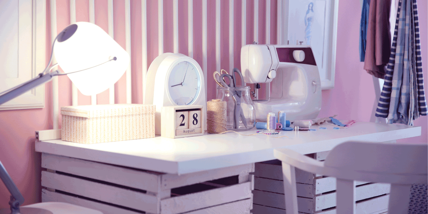 how do you make a drop in a sewing table