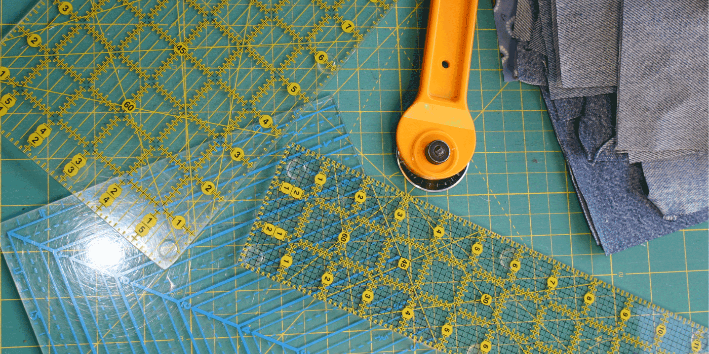 how do you make a quilt ruler holder