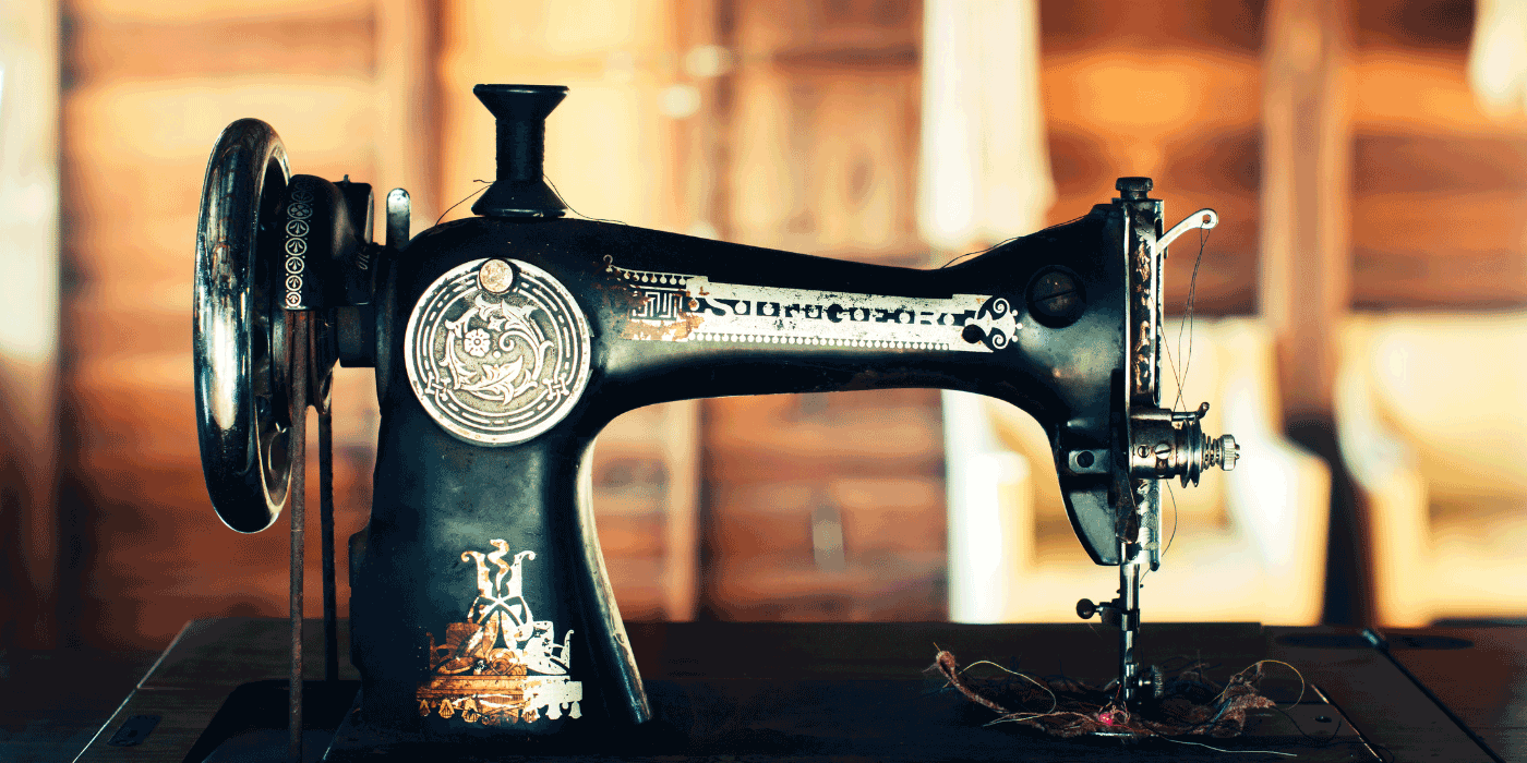 how do you set up a treadle sewing machine